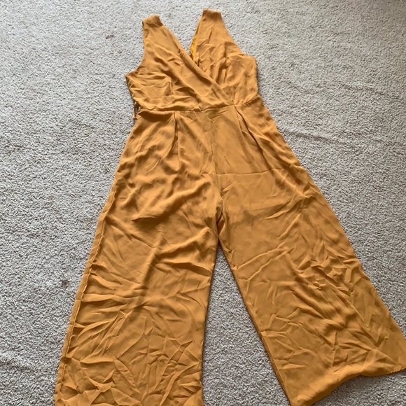 Pants Jumpsuits Jumpsuit Color Mostaza Size L Poshmark